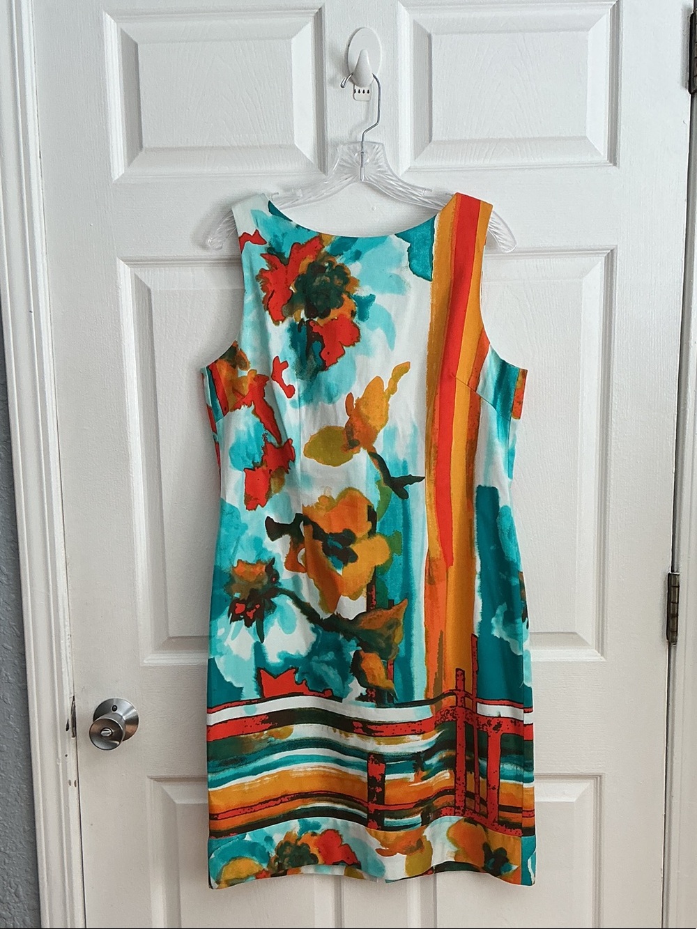 ⭐️⭐️ CHETTA B ⭐️⭐️.                 Abstract Sheath Dress